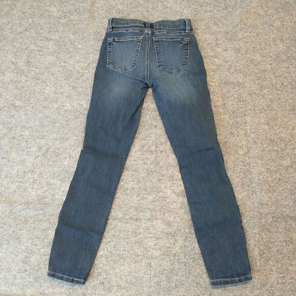Tommy Hilfiger Sz 0 Moulante Skinny Blue Stretchy 5 Pocket Mid Rise Jeans . - Picture 8 of 9